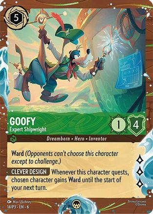 Goofy - Expert Shipwright (Disney Cruise Promo) (DLPC-014) (Holofoil)