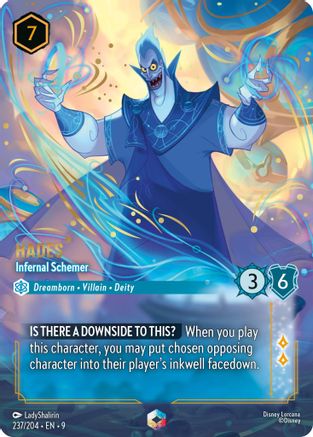 Hades - Infernal Schemer (Enchanted) (9-237) (Holofoil)