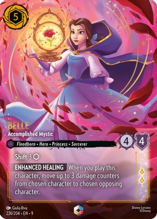 Belle - Accomplished Mystic (Enchanted) (9-226) (Holofoil)