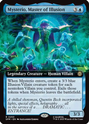 Mysterio, Master of Illusion (Extended Card) (SPM-253) (Foil)