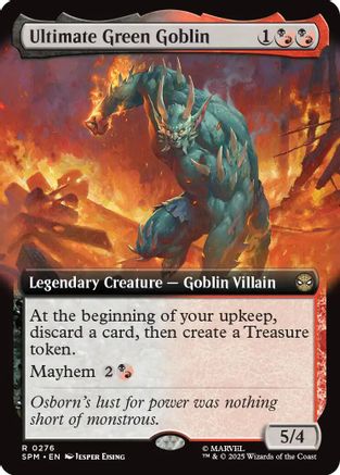 Ultimate Green Goblin (Extended Art) (SPM-276)