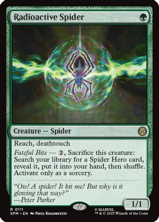 Radioactive Spider (SPM-111) (Foil)