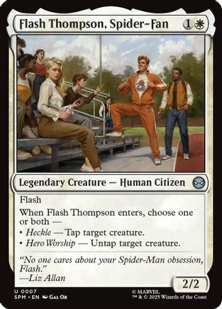 Flash Thompson, Spider-Fan (SPM-007) (Foil)