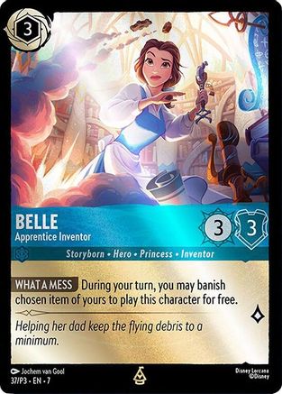 Belle - Apprentice Inventor (DLPC-037) (Cold Foil)