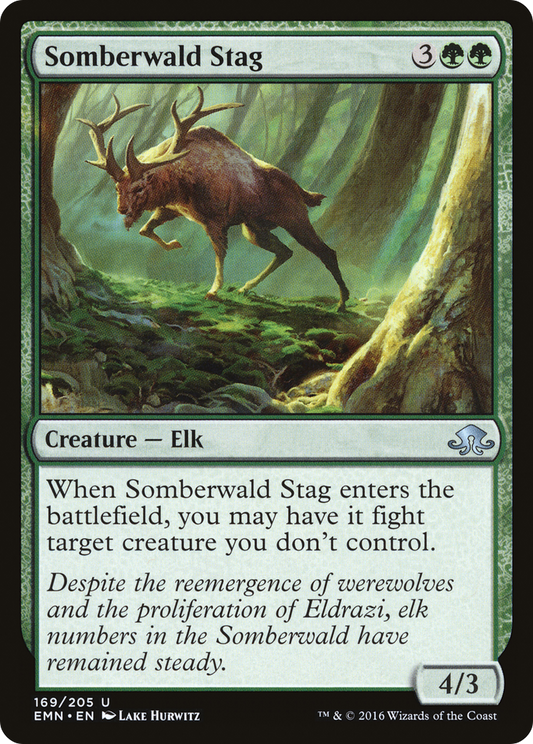 Somberwald Stag (EMN-169) (Foil)