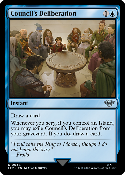 Council's Deliberation (LTR-046) (Foil)