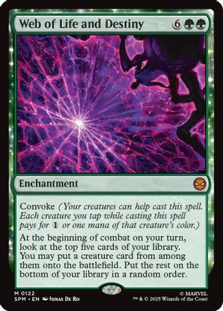 Web of Life and Destiny (SPM-122) (Foil)