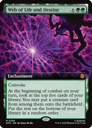 Web of Life and Destiny (Extended Art) (SPM-268)