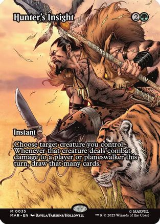 Hunter's Insight (Borderless) (MAR-035)