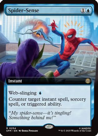 Spider-Sense (Extended Art) (SPM-254) (Foil)