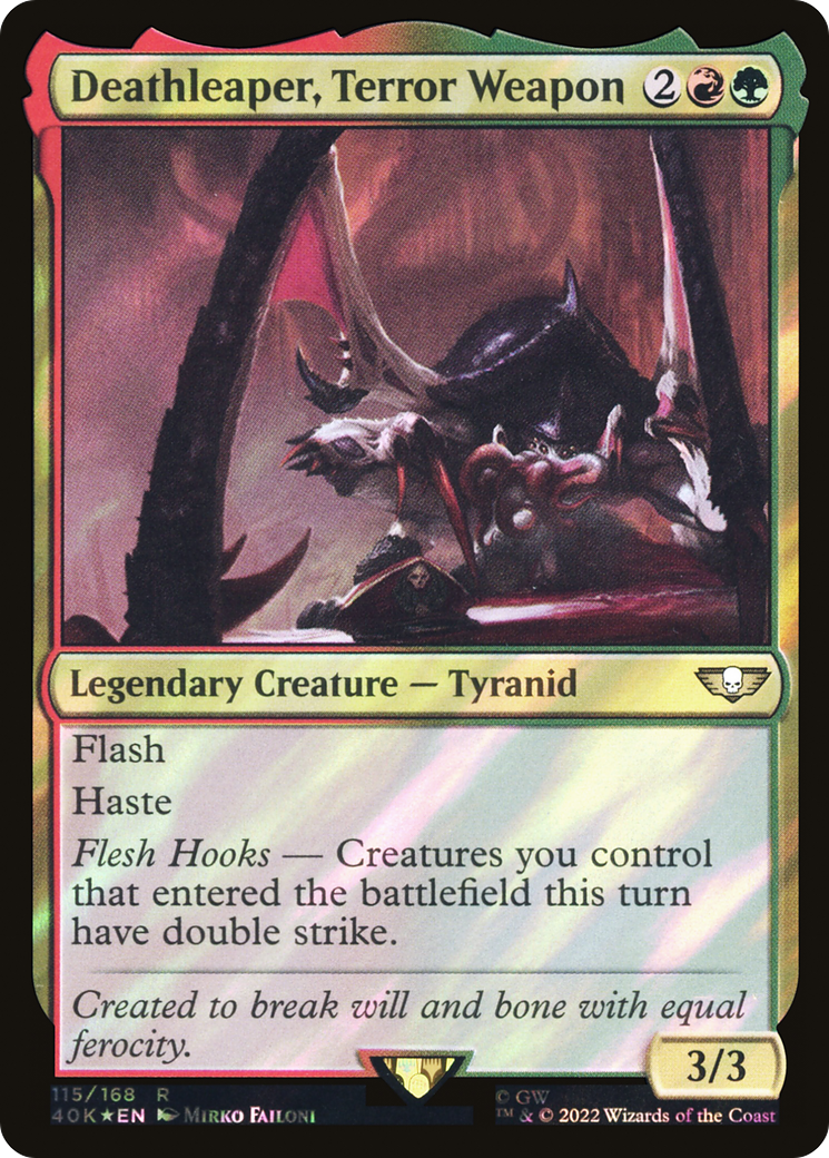 Deathleaper, Terror Weapon (40K-115★) (Surge Foil)