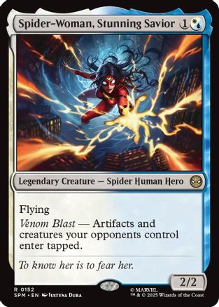 Spider-Woman, Stunning Savior (SPM-152) (Foil)