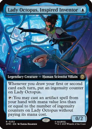 Lady Octopus, Inspired Inventor (Extended Art) (SPM-252)