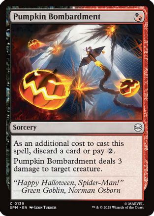 Pumpkin Bombardment (SPM-139) (Foil)