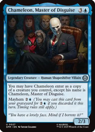 Chameleon, Master of Disguise (SPM-027)