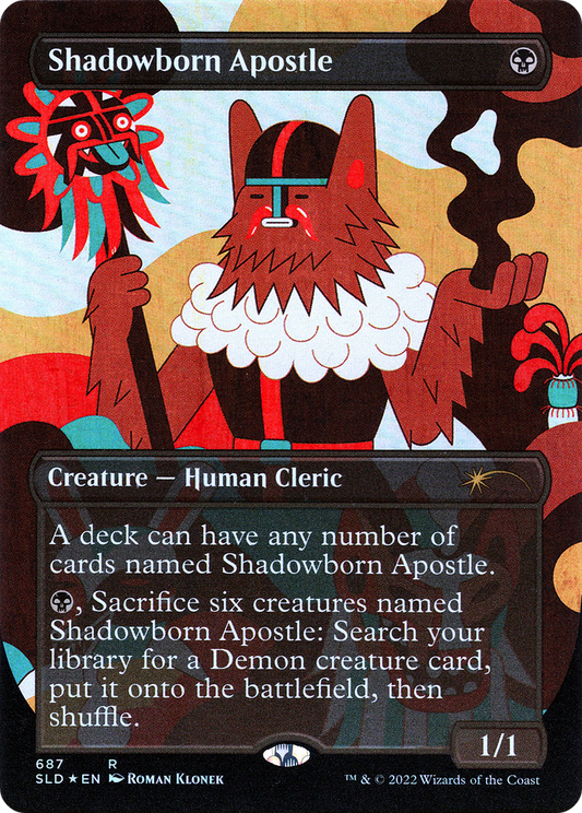 Shadowborn Apostle (SLD-687) (Borderless) (Foil)
