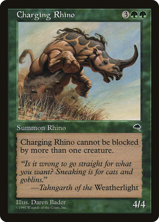 Charging Rhino (TMP-218)