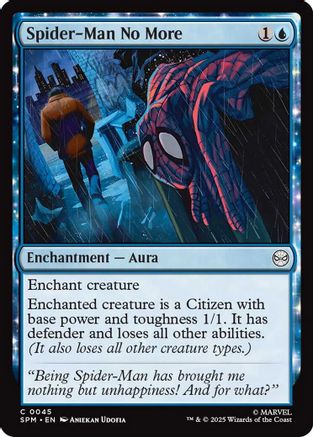 Spider-Man No More (SPM-045) (Foil)