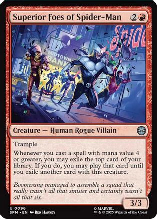 Superior Foes of Spider-Man (SPM-096) (Foil)