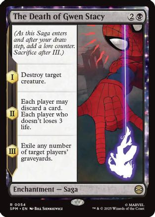 The Death of Gwen Stacy (SPM-054) (Foil)