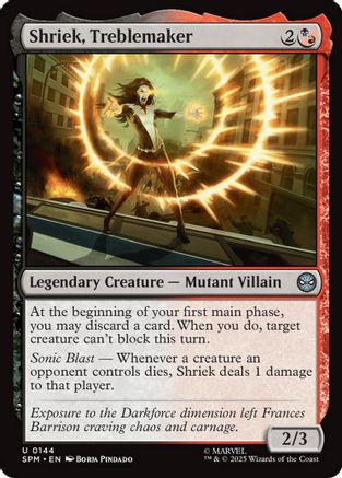 Shriek, Treblemaker (SPM-144)