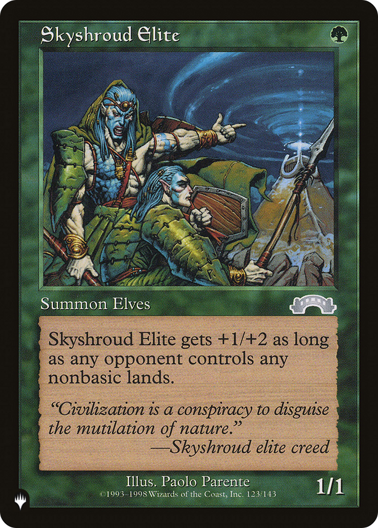 Skyshroud Elite (LIST-EXO-123)