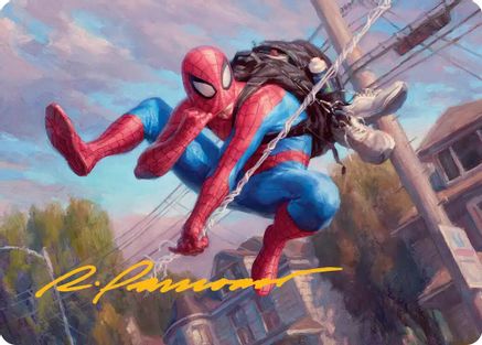 Spider-Man, Web-Slinger Art Card (Gold-Stamped Signature) (AASPM-004)