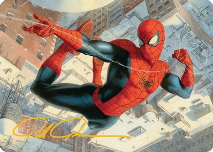 Spider-Man, Peter Parker Art Card (Gold-Stamped Signature) (AASPM-053)