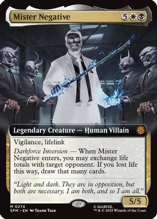 Mister Negative (Extended Art) (SPM-274) (Foil)