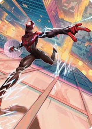 Ultimate Spider-Man Art Card (AASPM-041)