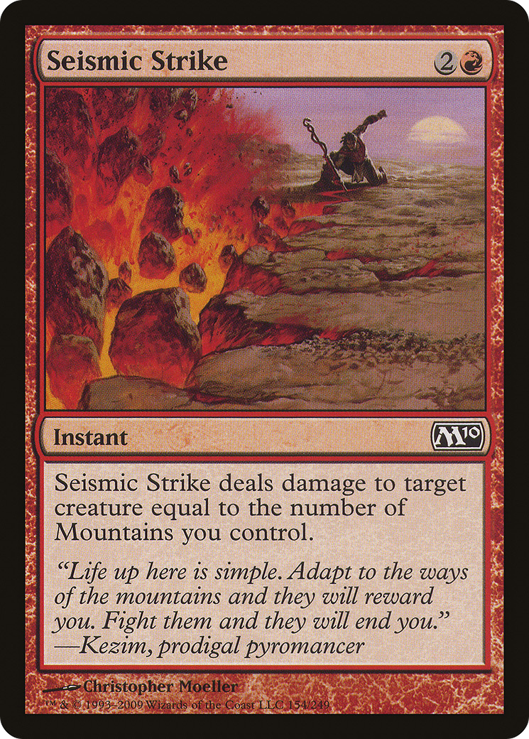 Seismic Strike (M10-154)