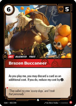 Brazen Buccaneer (OGN-002)