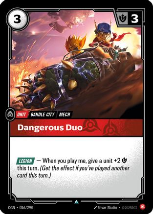 Dangerous Duo (OGN-016) (Foil)