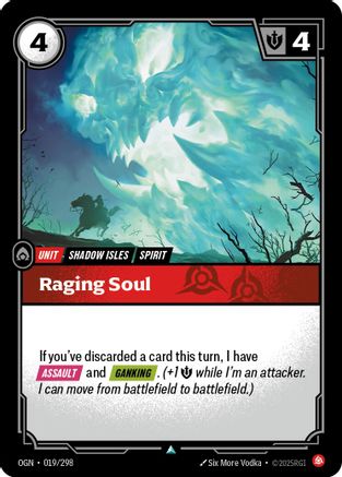Raging Soul (OGN-019) (Foil)