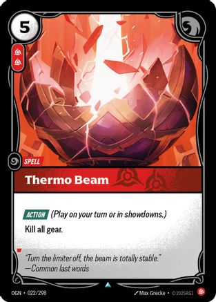 Thermo Beam (OGN-022) (Foil)