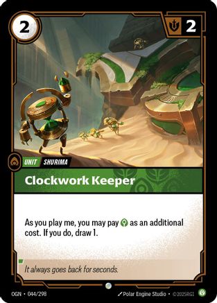 Clockwork Keeper (OGN-044) (Foil)