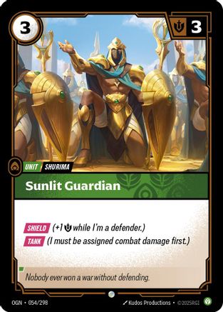 Sunlit Guardian (OGN-054) (Foil)