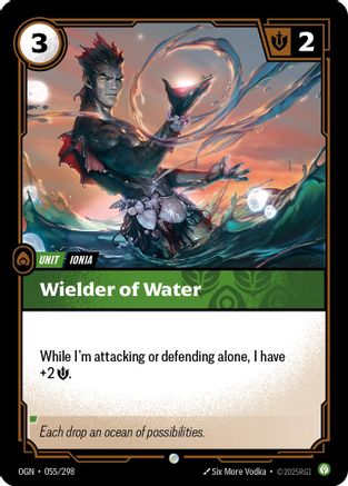 Wielder of Water (OGN-055) (Foil)