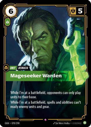 Mageseeker Warden (OGN-070) (Foil)