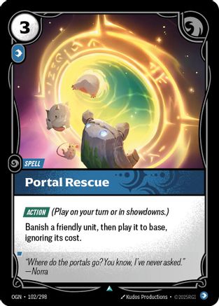 Portal Rescue (OGN-102) (Foil)