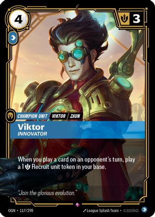 Viktor - Innovator (OGN-117) (Foil)