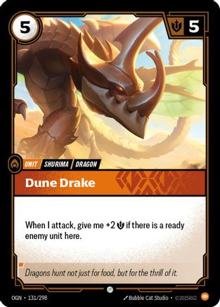 Dune Drake (OGN-131) (Foil)