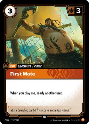 First Mate (OGN-132) (Foil)