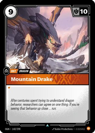 Mountain Drake (OGN-142) (Foil)