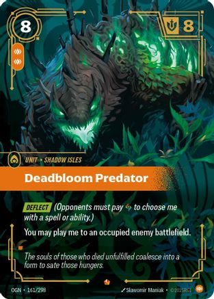 Deadbloom Predator (OGN-161) (Foil)