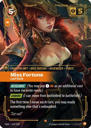 Miss Fortune - Captain (OGN-162) (Foil)
