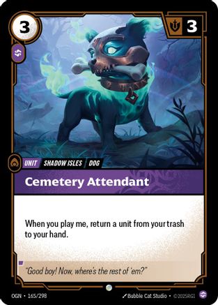Cemetery Attendant (OGN-165)