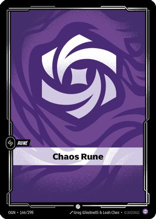 Chaos Rune (OGN-166) (Foil)