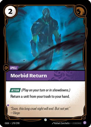Morbid Return (OGN-170) (Foil)