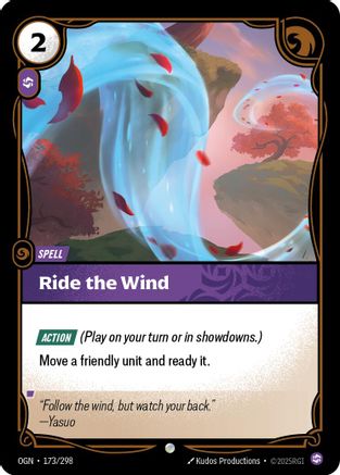 Ride The Wind (OGN-173) (Foil)